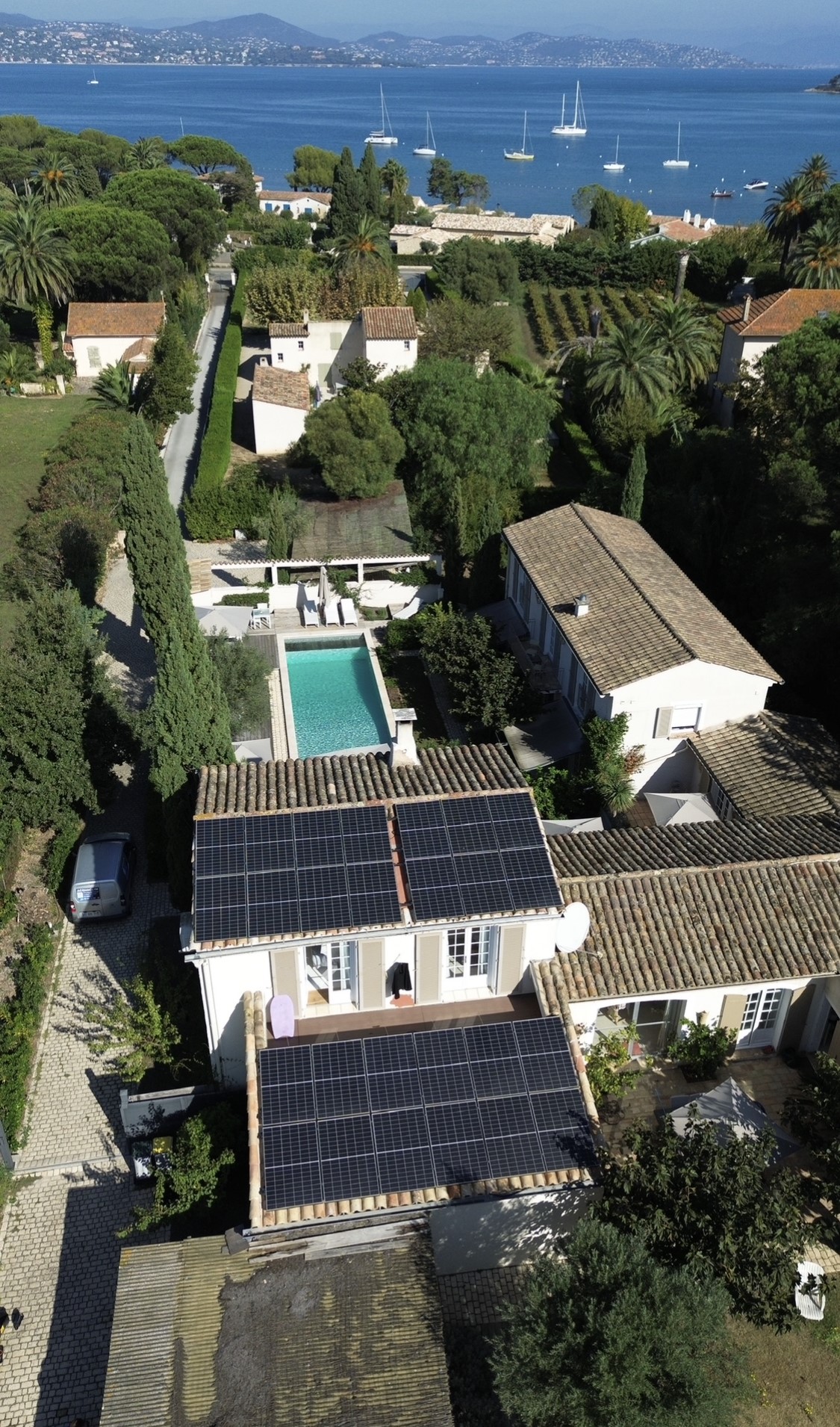 Production de 9Kwc à Saint-Tropez