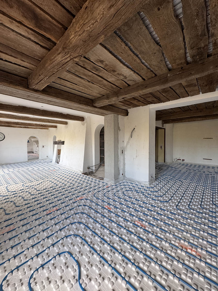 Plancher chauffant 2